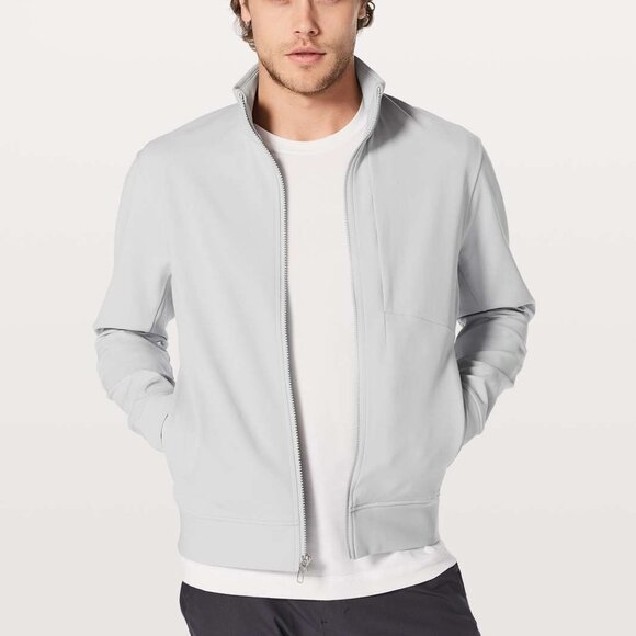 lululemon Sojourn Jacket - Sea Salt (Light Grey) - Picture 1 of 2